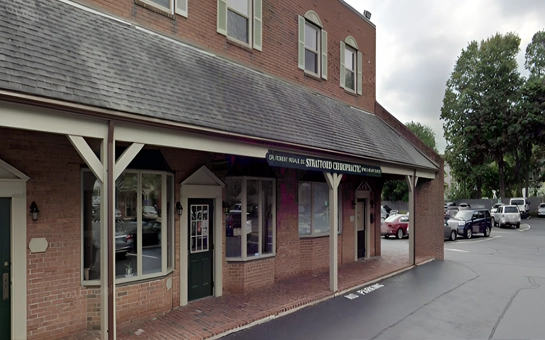 Chiropractic Stratford CT Outside Of Clinic HP The outside of the clinic and parking lot.