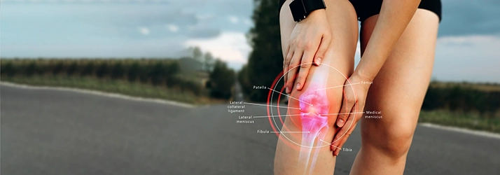 Chiropractic Stratford CT Runner With Knee Pain Runner with knee pain.